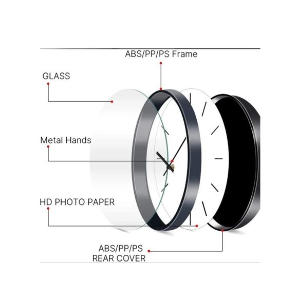 Honda civic type R White wall clock NEW - Picture 3 of 4